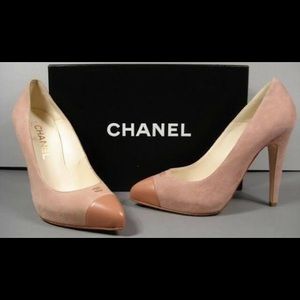 Authentic Chanel Pink Pumps